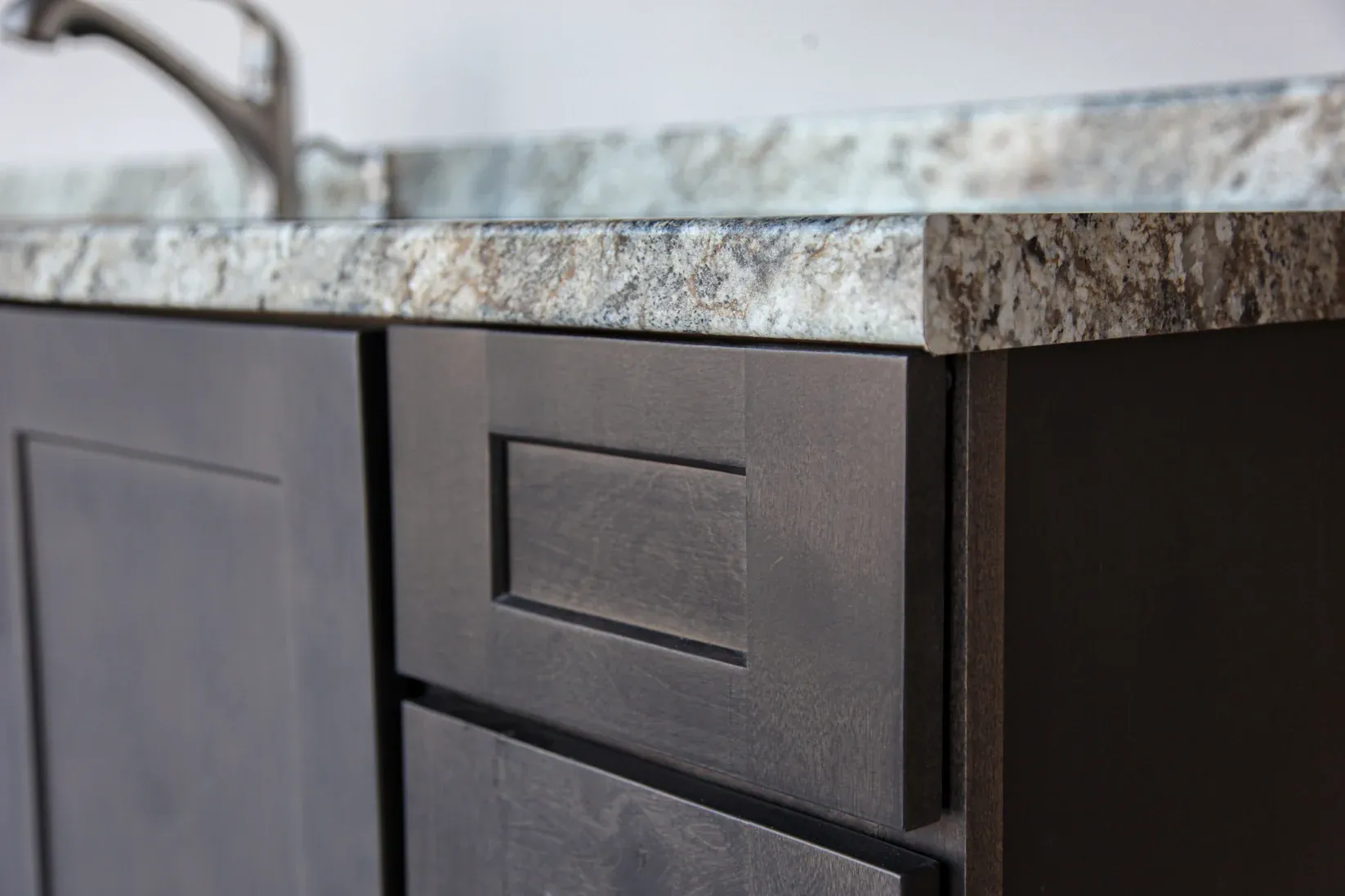 Storm Gray Shaker Cabinets