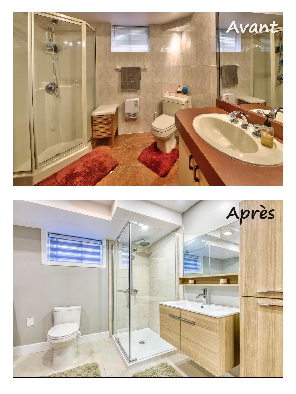 Full bathroom with Italian shower remodelling