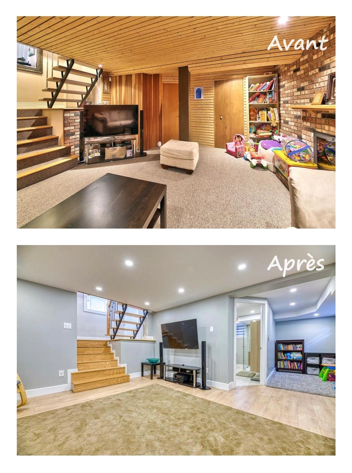 Basement renovation